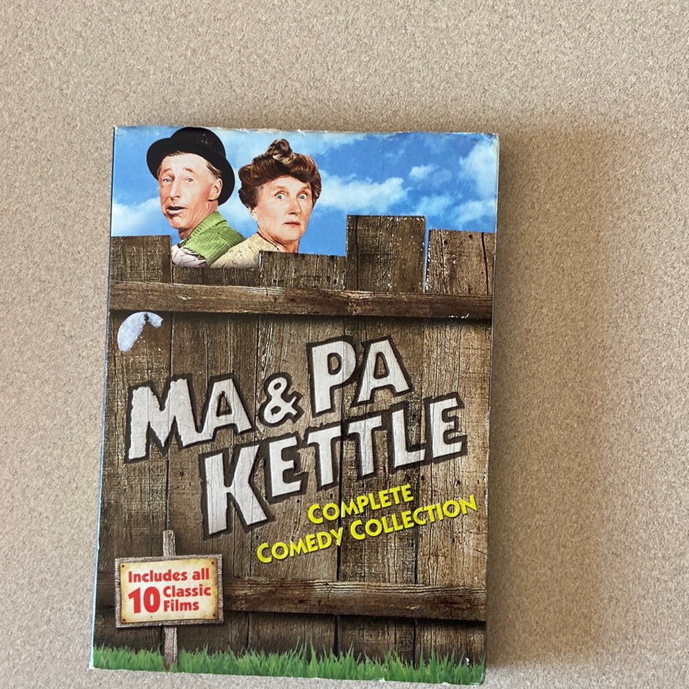 DVD movie-Ma & Pa Kettle-5 disc set